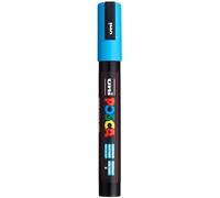Faber Castell Uni-Ball POSCA PC-5M - Marcador (Black, Blue)