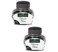 Faber-Castell Vaso de tinta (2 x 30 ml, negro)