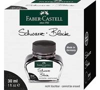 Faber-Castell - Vaso de tinta, color Negro Tintenglas 30 ml