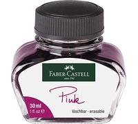 Faber-Castell - Vaso de tinta, color rosa Tintenglas 30 ml