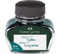 Faber-Castell - Vaso de tinta, color turquesa Tintenglas 30 ml