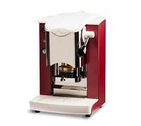 FABER COFFEE MACHINES | Modelo Slot Inox | Máquina de café con cápsulas ESE 44 mm | Prensa de cápsulas de latón ajustable (BORBOGNA | BLANCO)