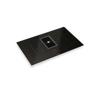 Faber GALILEO SMART BK F830 + KIT LL H80 - 340.0605.734 Placa de cocción con campana extractora integrada Empotrable | Clase energética A | 4 zonas de inducción, kit de líquidos incluido, capacidad 70