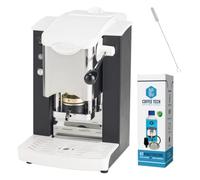 Faber - Slot - Máquina de café de monodosis de papel Ese 44 mm, inoxidable, color negro