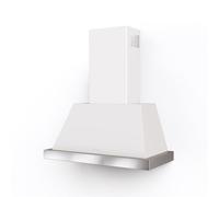 Faber THEA EV8 WH MATT A80 SC - 321.0517.783 Campana extractora De pared | Clase energética B | Diseño elegante, 3 velocidades, Filtro metálico