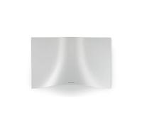 Faber VEIL WH A90 - 110.0324.953 Campana extractora De pared | Clase energética A | Vidrio curvo blanco mate, 90 cm, iluminación LED