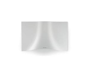 Faber VEIL WH A90 - 110.0324.953 Campana extractora De pared | Clase energética A | Vidrio curvo blanco mate, 90 cm, iluminación LED