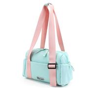 FABIEN CHERON Mini bolsa de gimnasio para mujer, verde azulado, Moda