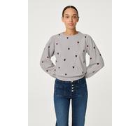 Fabienne Chapot Dina Sweater Grey Melange Talla: XS | Sudaderas con Capucha Outlet | Mujer | Gris