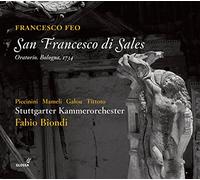 Fabio Biondi (Violine) - F.Feo: San Francesco Di Sales / Biondi