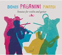Fabio Biondi (Violine);Giangiocomo Pinardi (Gitarre) - Paganini: Sonatas Para Violin Y Guitarra / Biondi