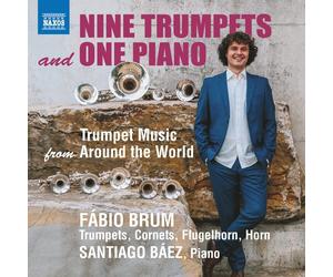 Fábio Brum Nine Trumpets and One Piano: Trumpet Music fro (CD) (Importación USA)