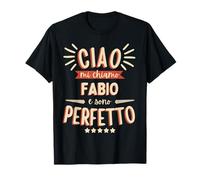 Fabio Idea Regalo Personalizzata Nome Divertente Camiseta