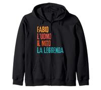 Fabio L'Uomo Il Mito La Leggenda Festa di Compleanno Sudadera con Capucha