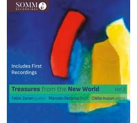 Fabio Zanon Treasures from the New World - Volume 3 (CD) Album (Importación USA)