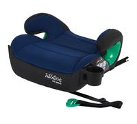 FableKids Isofix - Asiento elevador para niños (cinturón de seguridad de 3 puntos, elevador de asiento infantil de hasta 5 años, 125 - 150 cm, con portavasos, ECE R129/03), color azul