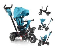 FableKids® Triciclo 5en1 Niños Triciclo Niños Manillar Bicicleta Cochecito bebe