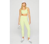 Fabletics Boost High-waisted 7/8 Morning Dew/reflective Silver Talla: 3X SHORT | Leotardos Outlet | Mujer | Gris