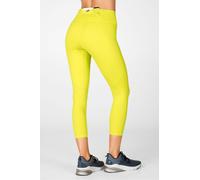 Fabletics Women's Capri Leggings de cintura alta Motion365 Trinity Amarillo Plus Size 4X