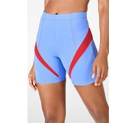Fabletics Women's Short 15 cm Motion365 de cintura alta Azul Plus Size 4X