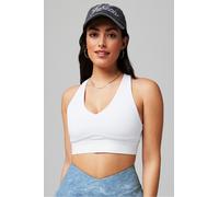 Fabletics Women's Sujetador All Day Every Day Blanco Plus Size XXL/1X