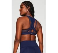 Fabletics Women's Sujetador deportivo de alto impacto Principal Azul Plus Size 2X
