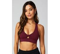 Fabletics Women's Sujetador deportivo Oasis Twist Rojo Plus Size 4X