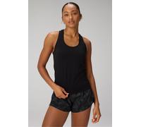 Fabletics Women's Top espalda nadadora Feather Tech+ Negro Plus Size 3X
