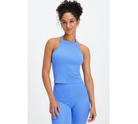Fabletics Women's Top Halter Live-In Azul Plus Size 1X
