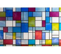 Fablon Fine Décor Rollo de plástico Adhesivo (67,5 x 200 cm), diseño de Mondrian