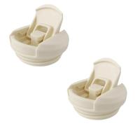 Faboumiu Tapa de repuesto compatible con Stanley AeroLight de 12 onzas, 16 onzas, 20 onzas, tapa de botella de agua a prueba de fugas compatible con botellas Stanley AeroLight Transit (2, blanco)