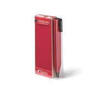 FABRIANO 06803006 - Set de bolígrafos Inspira Shorty con bolígrafo, rojo, bloc de notas, bloc de dibujo, para diseñadores, estudiantes, artistas y amantes de la escritura