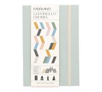 FABRIANO 19100720 - Cuaderno de bocetos LEPORELLO CROMIA, bloc de dibujo, cuaderno de bocetos, versátil para pastel, pintura seca y técnicas de acuarela
