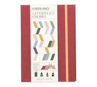 FABRIANO 19100722 - Cuaderno de bocetos LEPORELLO CROMIA, cuaderno de notas, cuaderno de bocetos, versátil para pastel, pintura seca y técnicas de acuarela ligeras