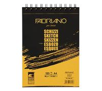 Fabriano 8001348169406 Cuaderno con espiral A4 bosquejo blanco
