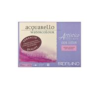 FABRIANO ARTISTICO X BLANCO- Bloc 26x36-300g-20 hojas- grano satinado