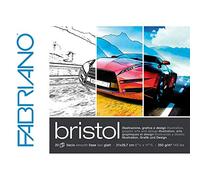 Fabriano Bloc Bristol 21 x 29,7 cm 250 g 20 hojas lisas