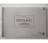 Fabriano - Classico 5 - Watercolour Spiral Bloc HP Satinata - A3 - 25 Papel - 300 gs² - Acid Fee