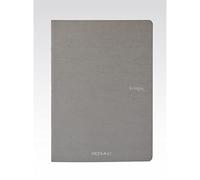 Fabriano Ecoqua Original Cuaderno Encuadernado con Grapas, Gris