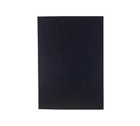 Fabriano Ecoqua Plus - Cuaderno encuadernado con pegamento, 5.8 x 8.3 pulgadas, A5, con puntos, azul marino