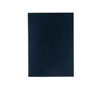 Fabriano Ecoqua Plus - Cuaderno encuadernado con pegamento, 5.8 x 8.3 pulgadas, A5, forrado, azul marino