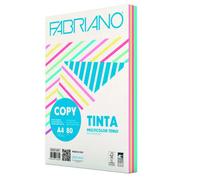 fabriano Resma papel 250 fg g 80 a4 colores pastel