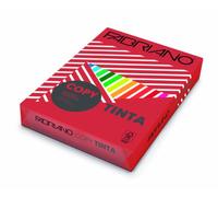 Fabriano F60521297 - Pack 500 hojas de papel, A4, 80 g, color rojo