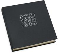 Fabriano Honsell 48442323 Cuaderno de dibujo (23 x 23 cm, 192 páginas, 96 en blanco y 96 en color marfil de papel Ingres para dibujos y notas