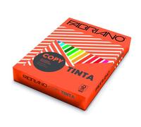 Fabriano papel copy tinta a4 80 gr 500 fg col. fuerte naranja