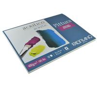 Fabriano Pittura Paquete de 10 hojas de papel de dibujo 400 g 25 x 35 cm blanco