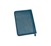 FABRIANO Portapapeles de cuero A4 Octanium azul