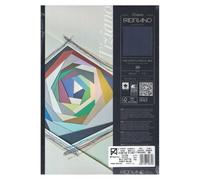 Fabriano Tiziano Blu Notte 21297142 - Papel pastel DIN A4, 50 hojas, 160 g/m², altamente resistente, sin ácidos y resistente al envejecimiento, superficie rugosa