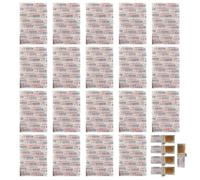 Fabric Bandages - Wound Care Strips, 100 Piece Waterproof Adhesive Plasters