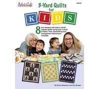 Fabric Cafe 3-Yard Quilts for Kids Patrón:, Papel, Blanco